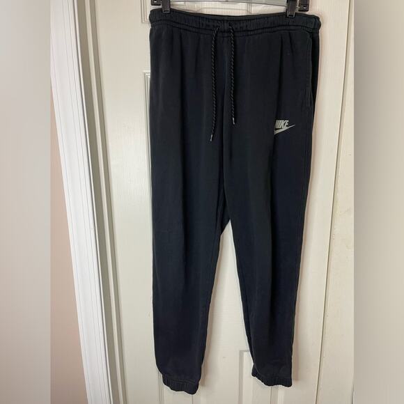 Nike Other - Nike Black Men’s Cotton Blend Sweatpants size Large FLAWED